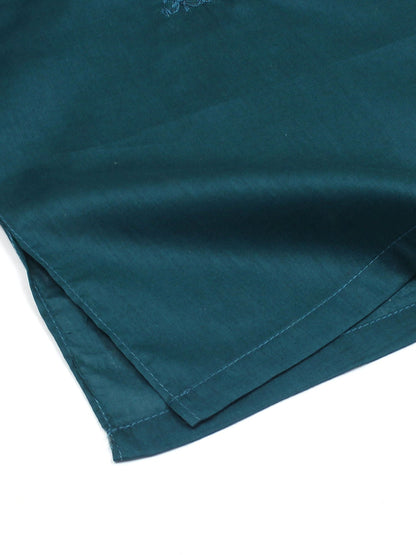 Velvour Boys Cotton Embroidered Stitched Kurta Pajama-VK06