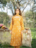 Panache Apparel Lawn Embroidered Stitched Suit-Spice