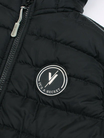 Velvour Sleeveless Hooded Puffer Jacket-VJ62-B