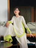 Hussain Rehar Pay Day Vol IV Raw Silk Stitched 2-Piece Suit-Nimbus
