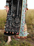Hussain Rehar Khaddar'25 Embroidered Unstitched 3-Piece Suit-Malika