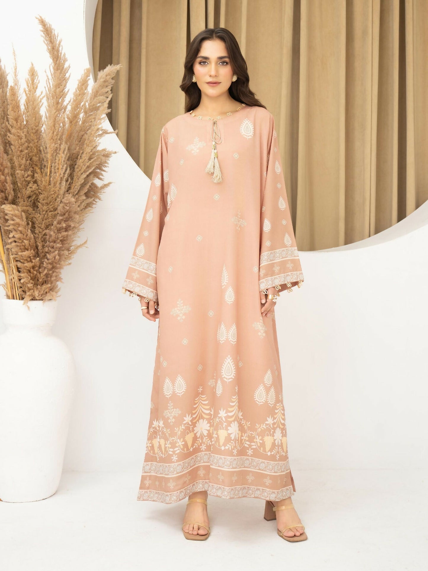 Panache Apparel Florise Lawn Printed Shirt-Elura