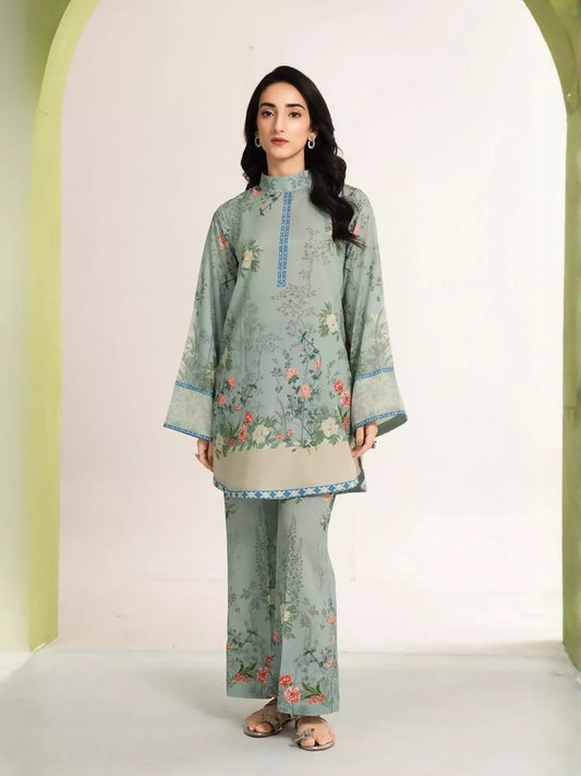 Panache Apparel Dear Summer Silk Lawn Printed Co-Ord Set-Field Notes