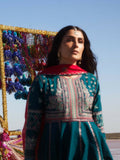 Hussain Rehar Surkh Eid Pret'25 Lawn Embroidered Stitched 3-Piece Suit-Zarqash