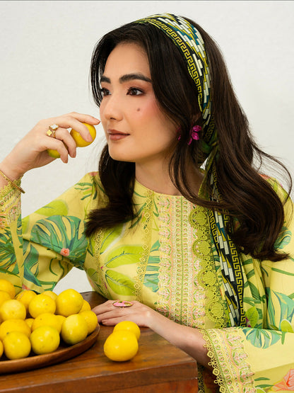 Mahnur Anaya Lawn Vol-1 Embroidered Unstitched 3-Piece Suit-ANA-017