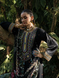 Hemstitch Lawn Embroidered Stitched 3-Piece Suit-Night Jasmine