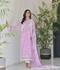 Farooq Hameed Studio Eid Edition'24 Chiffon Embroidered Stitched 3-Piece Suit-Daisy Bloom