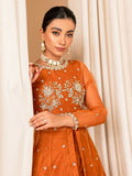 Allure By IH Luxe Formals Organza Embellished Lehenga-Coco