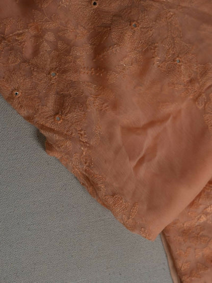 AB Hand Embroideries Chiffon Embroidered Unstitched 2-Piece Suit