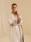 Mahnur Lawn Embroidered Stitched 2-Piece Suit-Gardenia