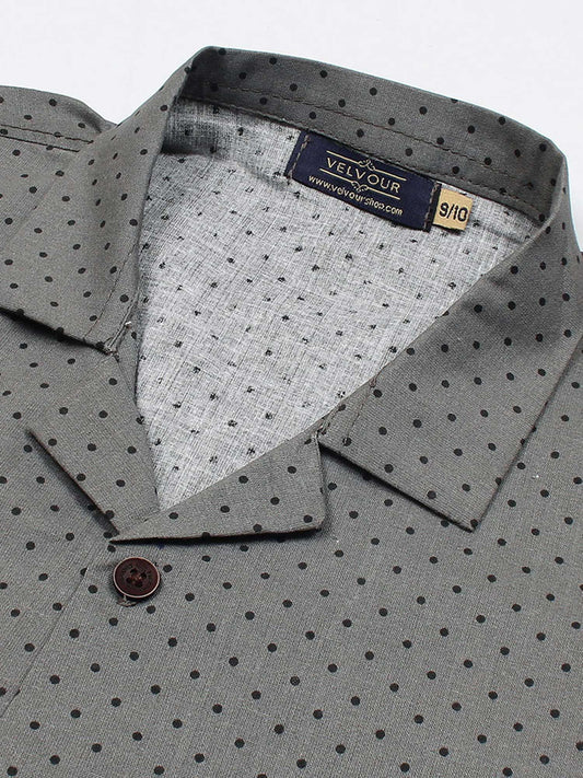 Velvour Cotton Printed Co-Ord Set-VC12
