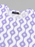 Velvour Girls Cotton Printed Co-Ord Set-VG172-A