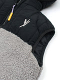 Velvour Sleeveless Hooded Fur Jacket-VJ42-A