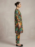 Black Bin Shaukat Lawn Printed Unstitched 2-Piece Suit