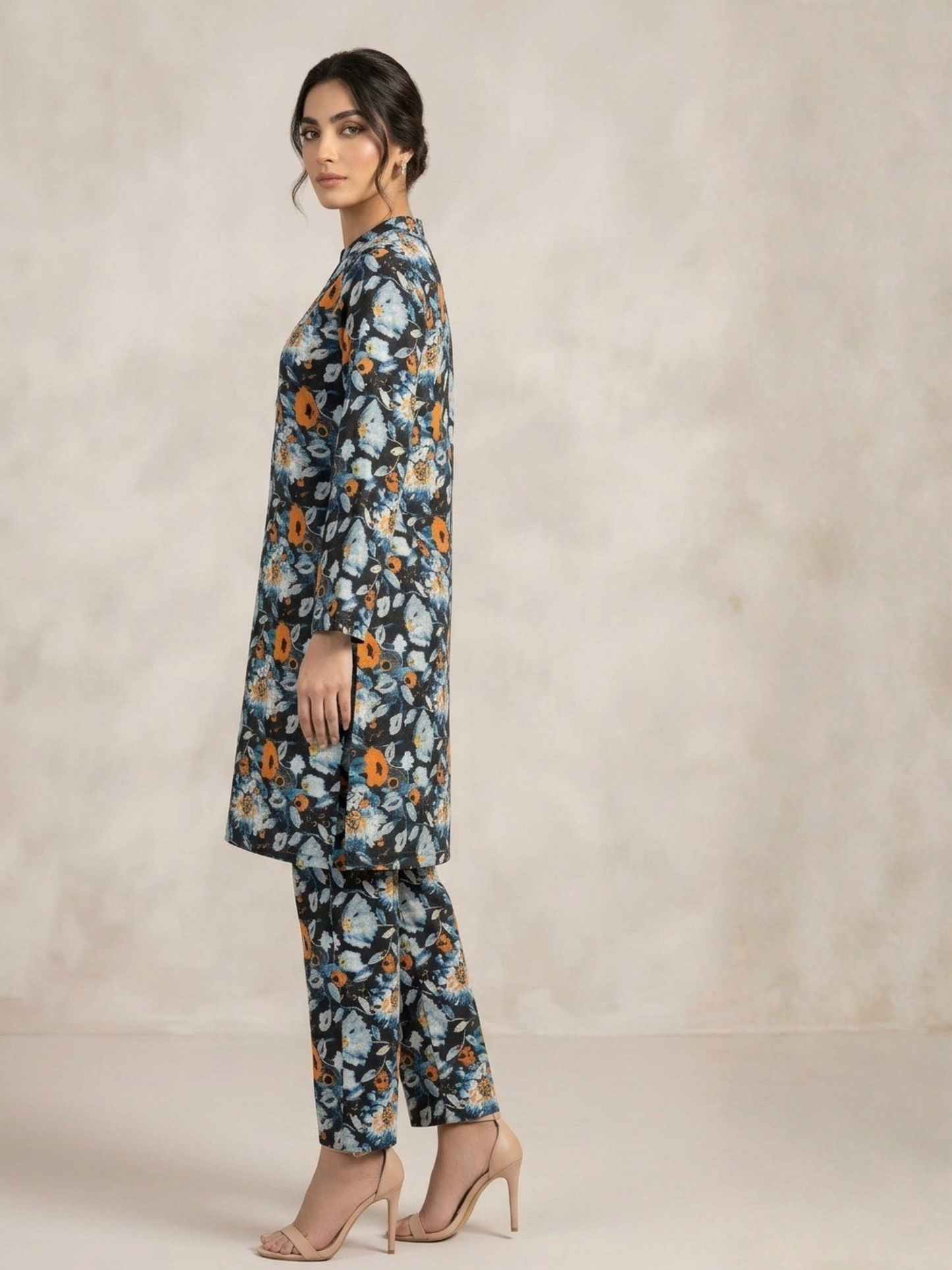 Multi Bin Shaukat Lawn Printed Unstitched 2-Piece Suit