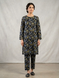 Black Bin Shaukat Lawn Printed Unstitched 2-Piece Suit