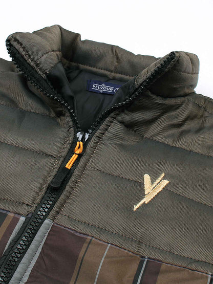 Velvour Full Sleeves Puffer Jacket-VJ34-A
