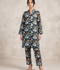 Bin Shaukat Lawn Printed Unstitched 2-Piece Suit
