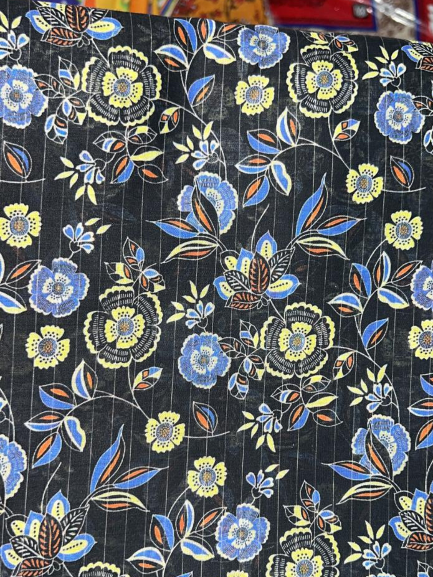 Black Bin Shaukat Lawn Printed Unstitched 2-Piece Suit