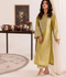 Ayat Closet Linen Embroidered Stitched 2-Piece Suit-Nabeeha