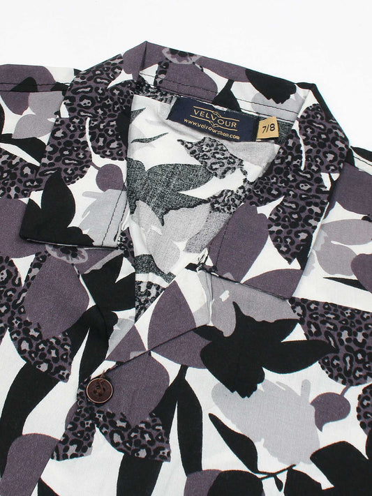 Velvour Soft Linen Printed Co-Ord Set-VC20