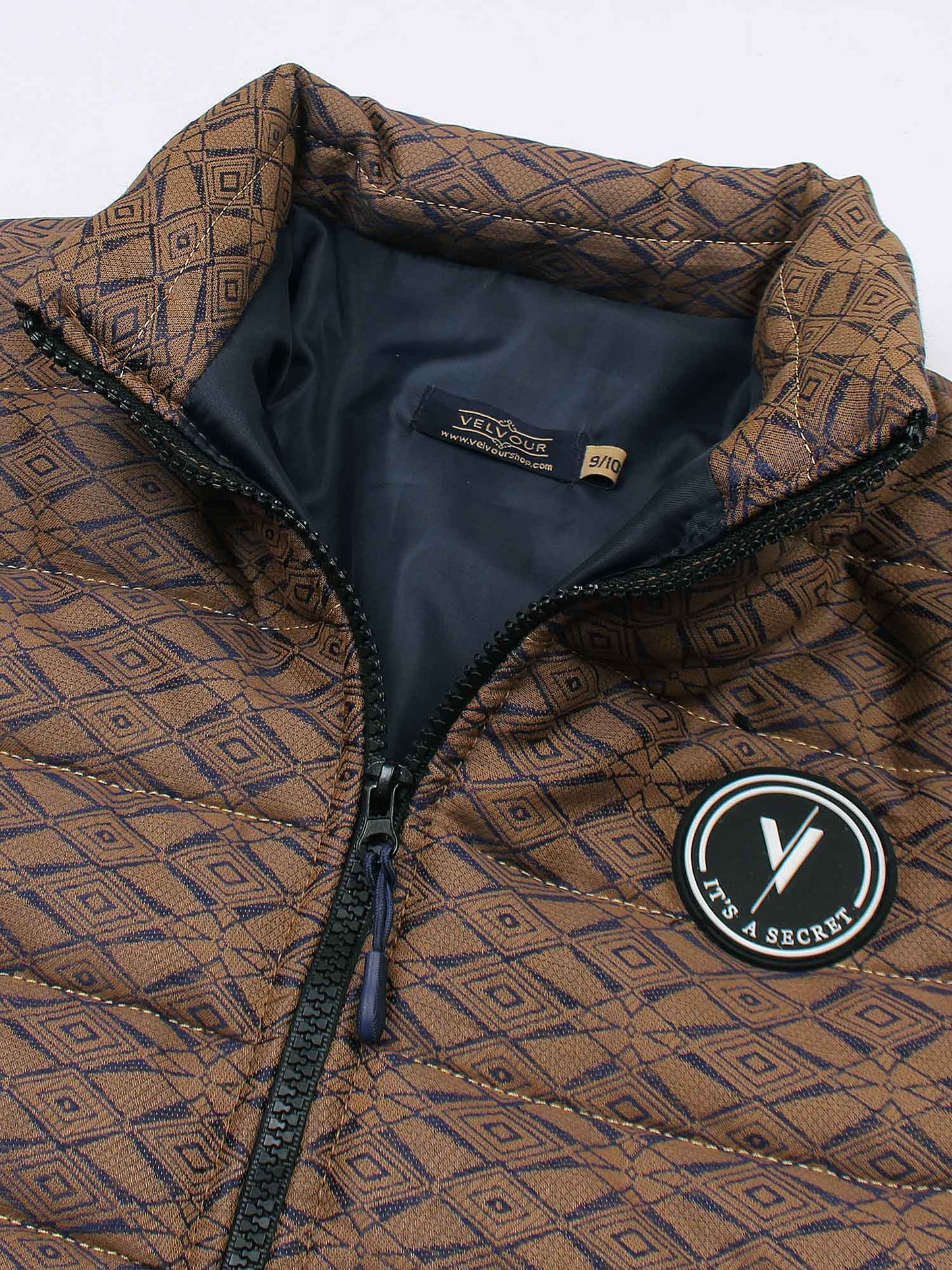 Velvour Full Sleeves Puffer Jacket-VJ50-B