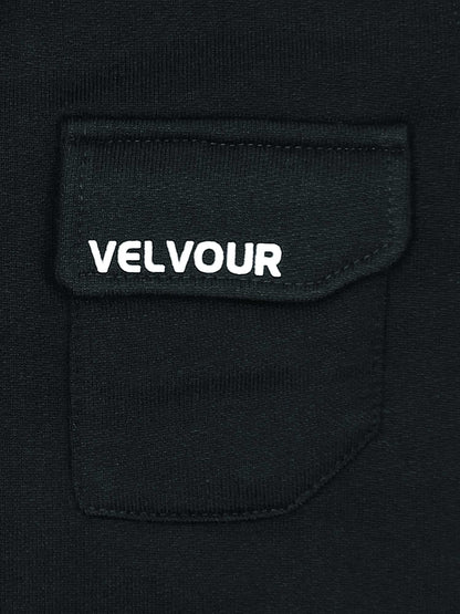 Velvour Fleece Mock Neck Tracksuit-VWT26-B