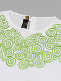 Velvour Girls Cotton Embroidered Co-Ord Set-VG162-A