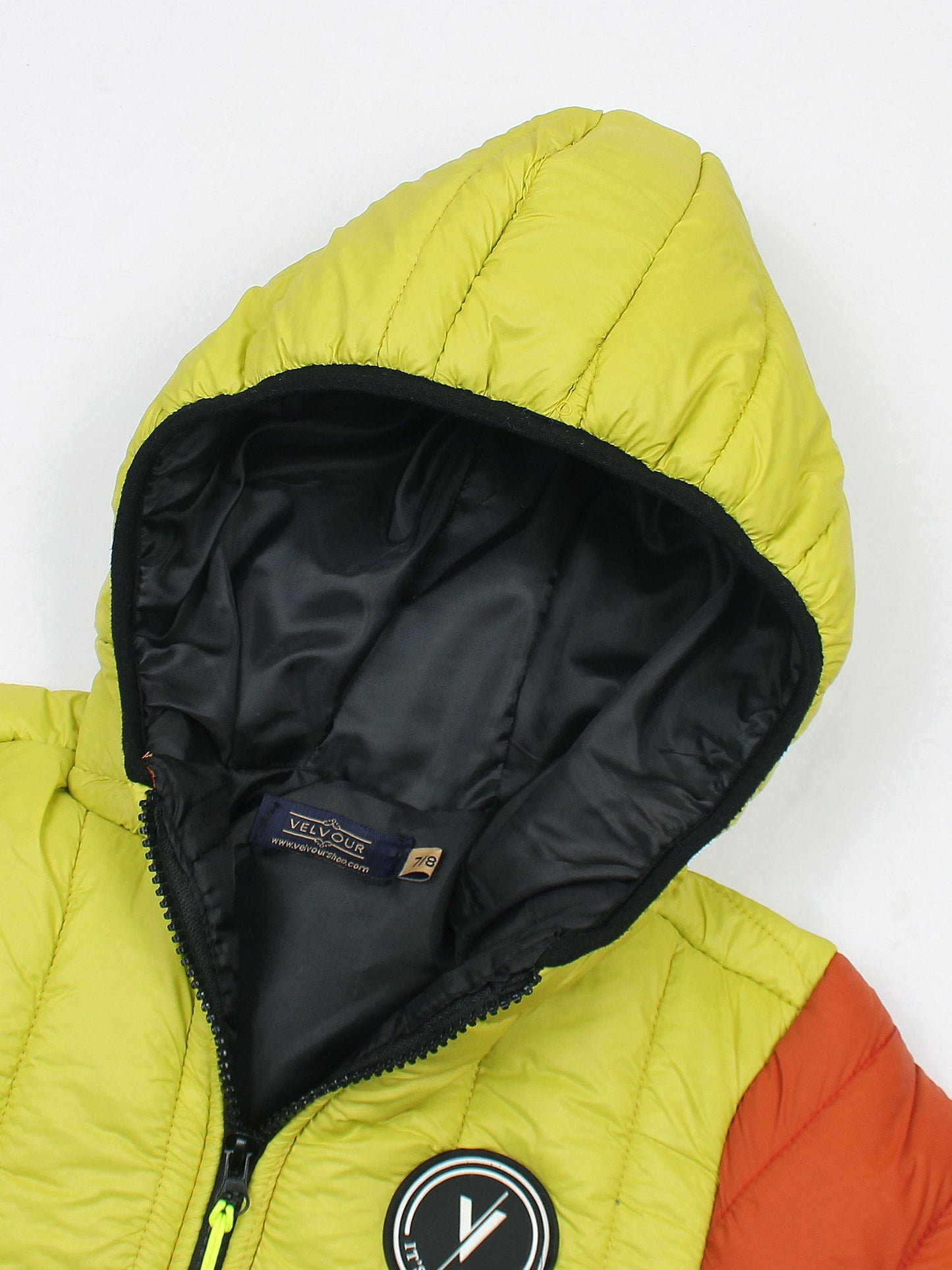 Velvour Full Sleeves Hooded Puffer Jacket-VJ51-A