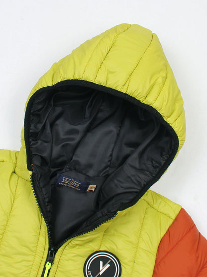 Velvour Full Sleeves Hooded Puffer Jacket-VJ51-A