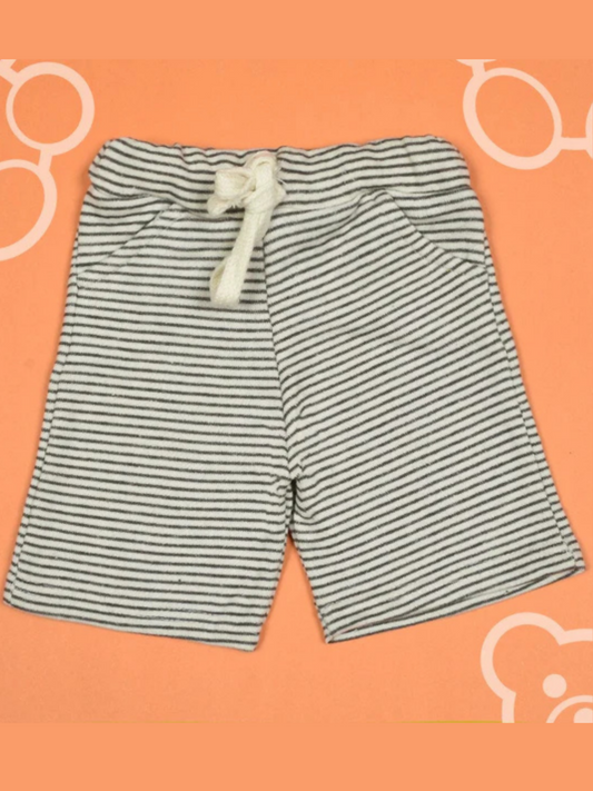 Funly's Pencil Stripes Comfy Shorts-11377