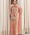 Hussain Rehar Moon In The Golden Cup Raw Silk Embellished Stitched 2-Piece Suit-Trinket