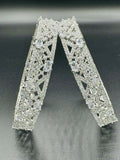 H&A Jewellery One Carat Silver Rhodium Plated Bangles