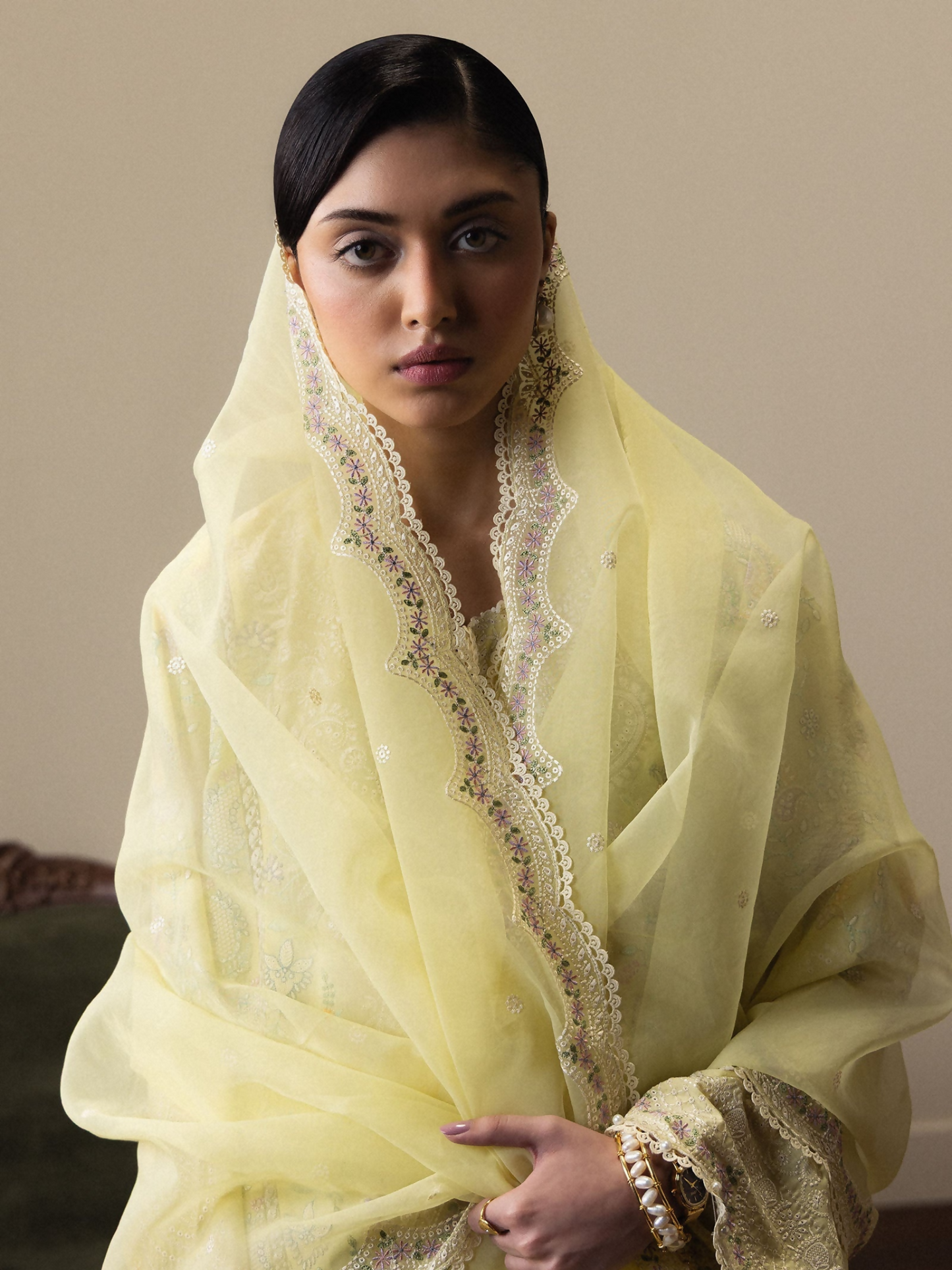 Zara ShahJahan Satori'26 Lawn Embroidered Unstitched 3-Piece Suit-Hinata-D3