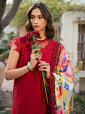 Binilyas Hazel Printed Embroidered Lawn Unstitched 3-Piece Suit-2071 - B