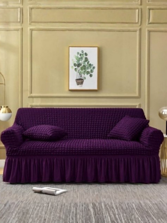 Elegant Bedding Jersey Bubble Sofa Cover