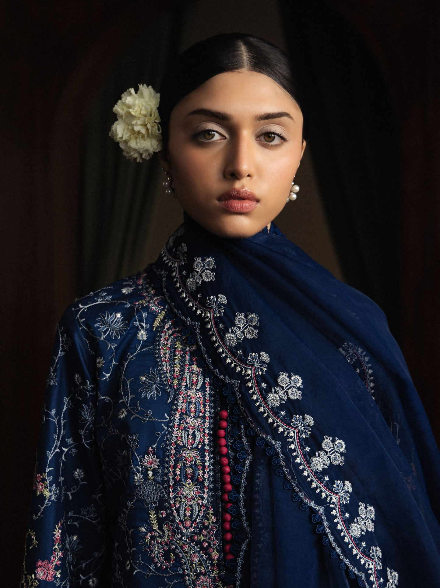Zara ShahJahan Satori'26 Lawn Embroidered Unstitched 3-Piece Suit-Suiyo-D9