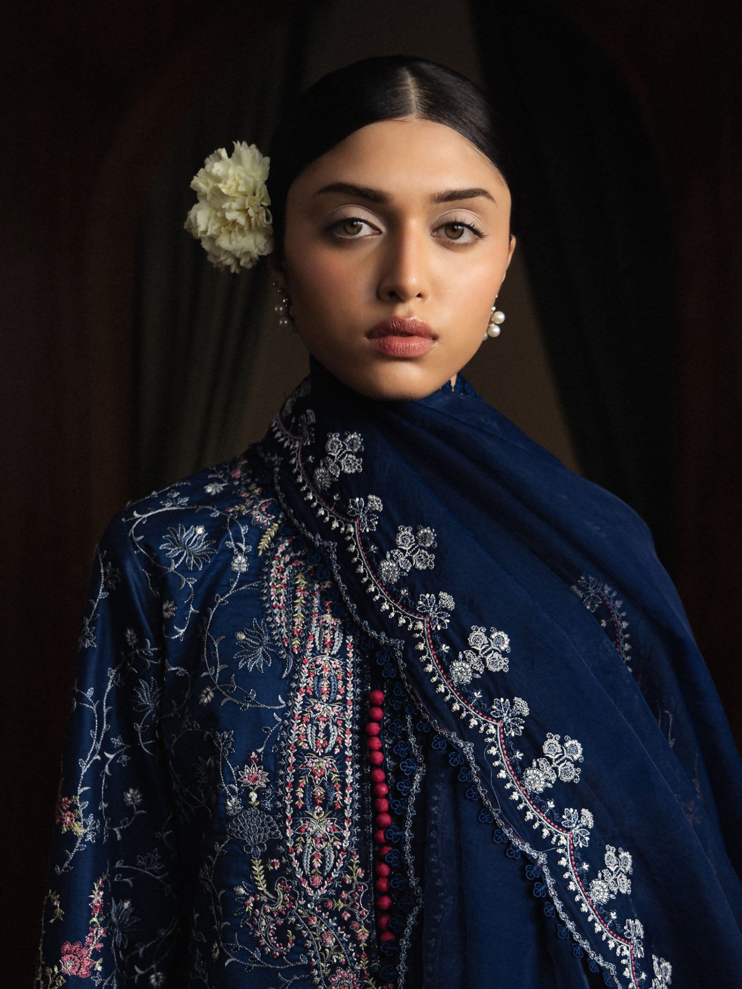 Zara ShahJahan Satori'26 Lawn Embroidered Unstitched 3-Piece Suit-Suiyo-D9