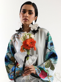 Binilyas Silk Digital Printed Co-Ord Set-30086