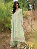 Qalamkar Qlinekari Lawn Embroidered Unstitched 3-Piece Suit-DC-14 Meline