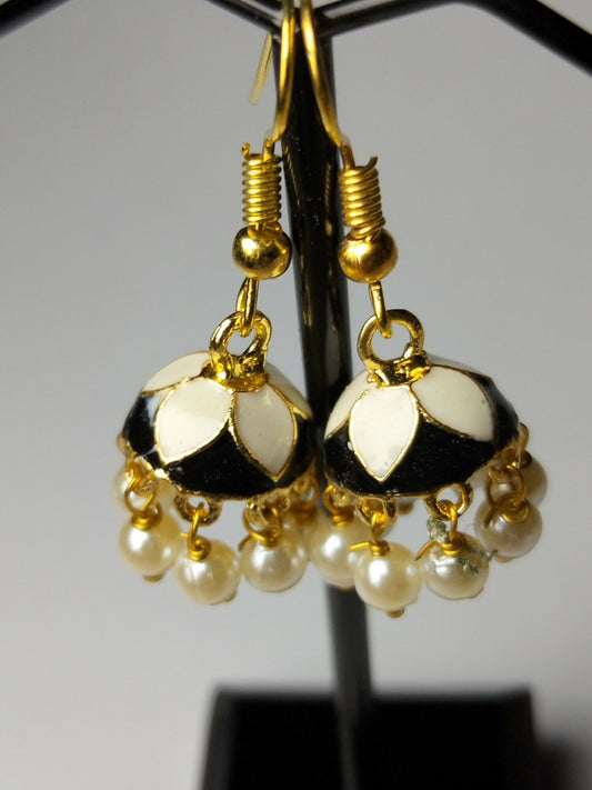 H&A Jewellery Jaipuri Jhumki Earrings