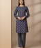 Bin Shaukat Cotton Cambric Printed Unstitched 2-Piece Suit