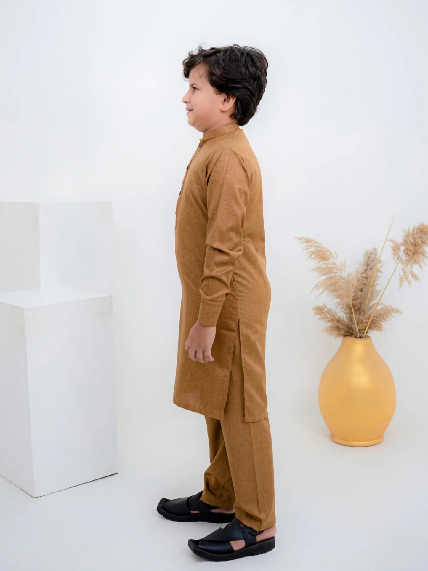 Wearmani Wash & Wear Stitched Kurta Pajama-MKP-091