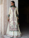 Hussain Rehar Nirmal SS'25 Lawn Embroidered Unstitched 3-Piece Suit-Sahil