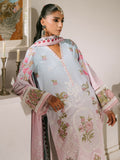 Mahnur Shanaya Luxury Lawn Embroidered Unstitched 3-Piece Suit-Abeer