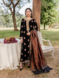 Panache Apparel Velvet Edit Micro Velvet 9000 Embroidered Suit-Jorah