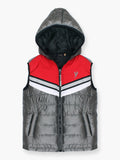 Velvour Sleeveless Hooded Puffer Jacket-VJ57-A