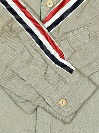 Funky's Plain Side Stripe Shirt-11529