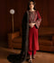 Tehzeeb Libas Lawn Embroidered Stitched 3-Piece Suit-ROYAL PRET