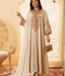 Duas Boutique Linen Embroidered Kaftan Set-Noor-e-Sahar